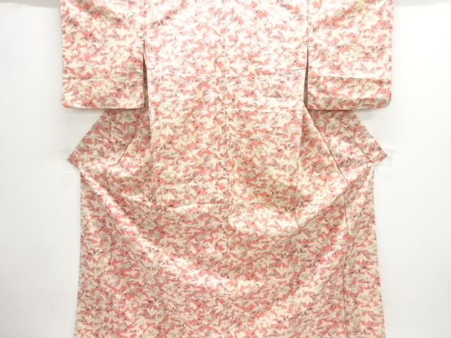 大正ロマン　花模様着物